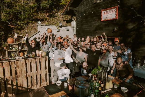 Terrasse — Gruppenfoto